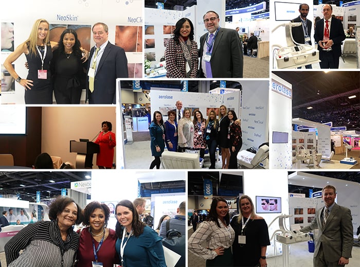 aad aerolase 2019 booth michelle henry